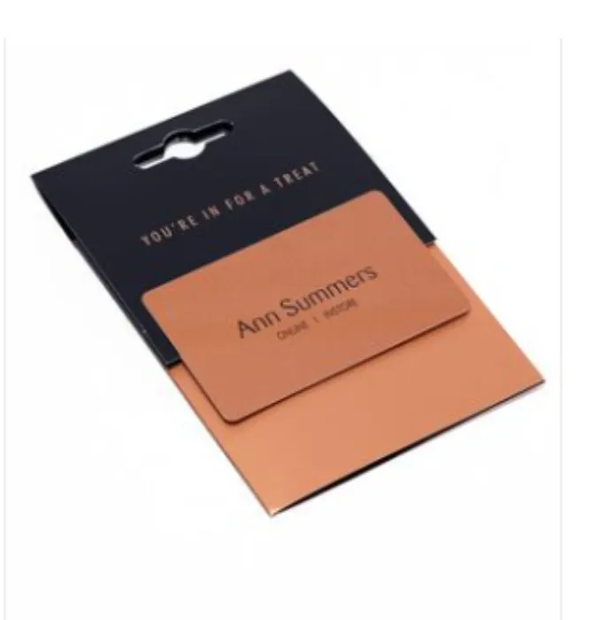 Ann summers gift card