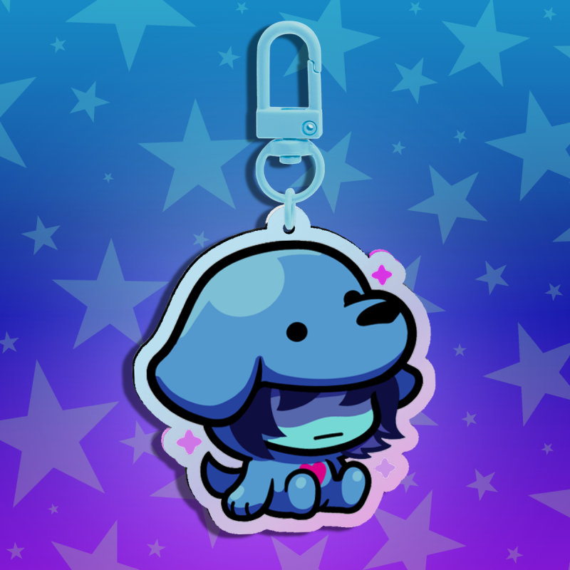 Dog Kris Keychain