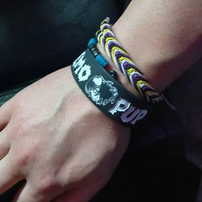 Emo Pup Wristband