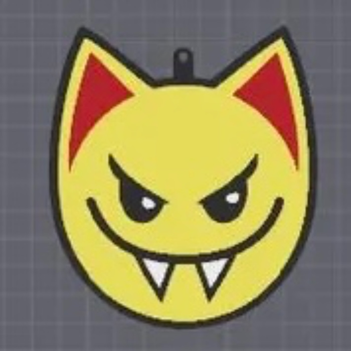 Animal Jam Emoji Keychain