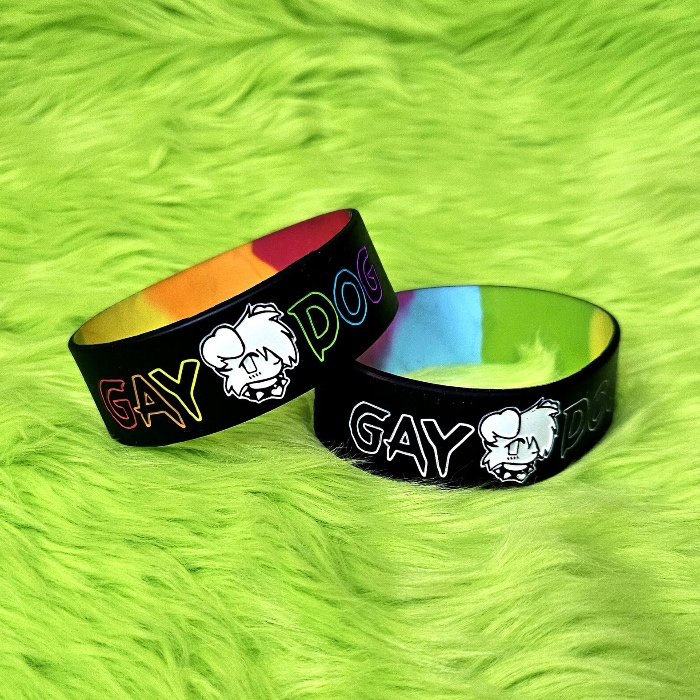 Gay Dog Wristband