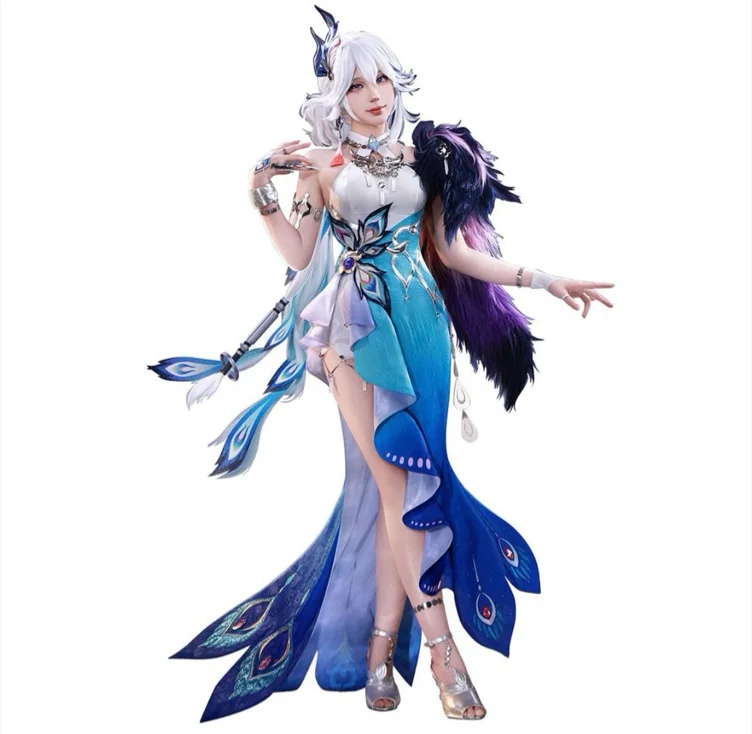 【Nekocos】Game Cosplay Honkai:Star Rail Cosplay Yao Guang Cosplay costume | Custom-Tailor - Full Set / M