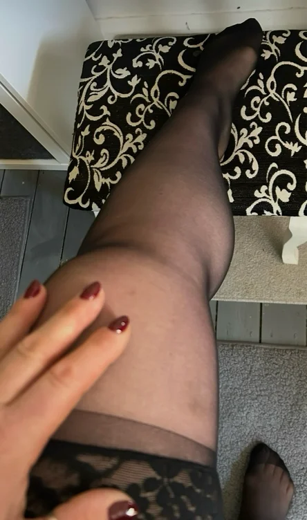 Lace top stockings
