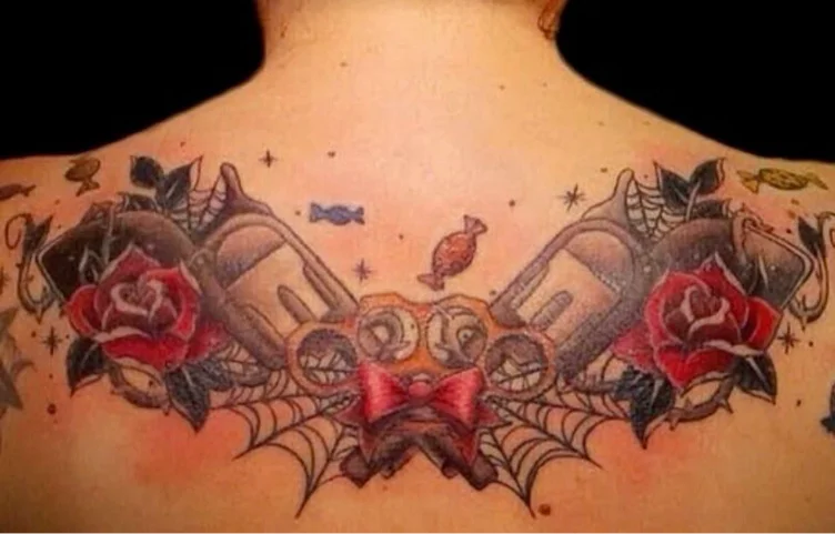 Under-boob Tattoo