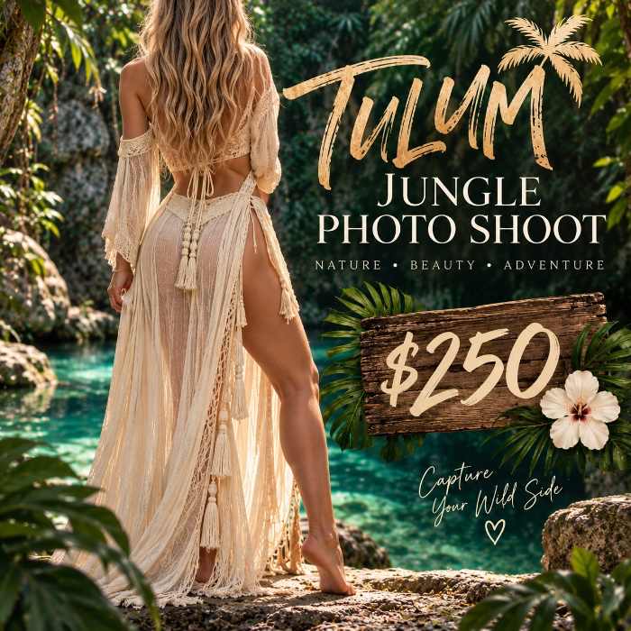 Tulum Jungle Photo Shoot 