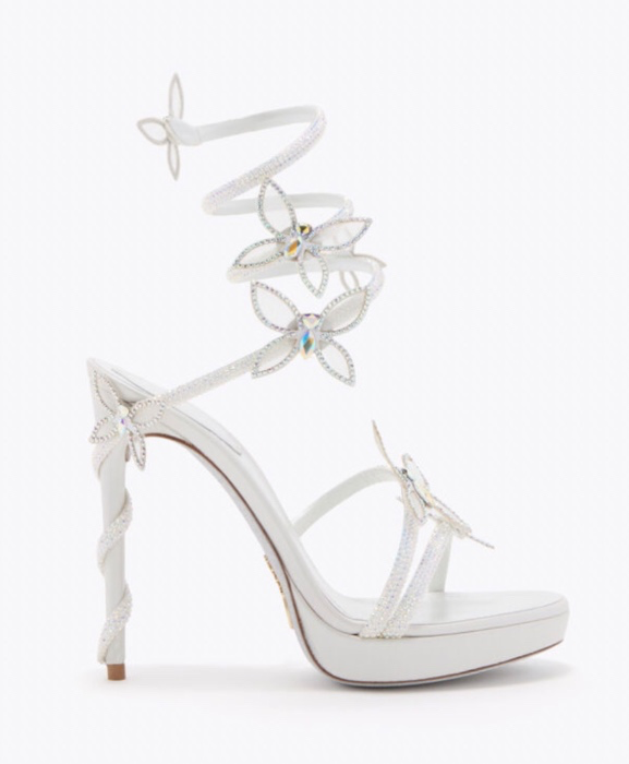 MARGOT WHITE PLATFORM SANDAL