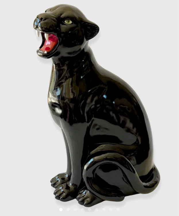 Luna, the Black Panther Statue