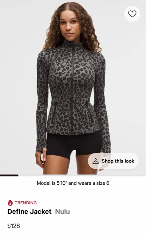 Grey leopard lulu jacket 