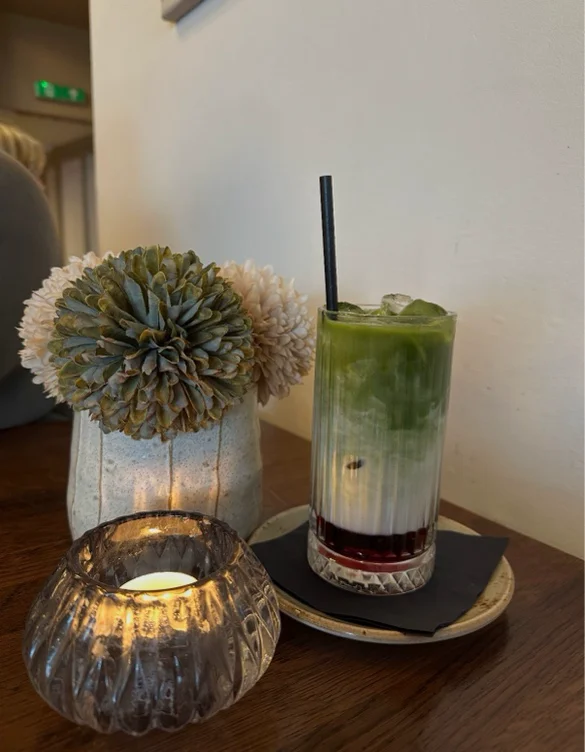 Matcha treat 🥤