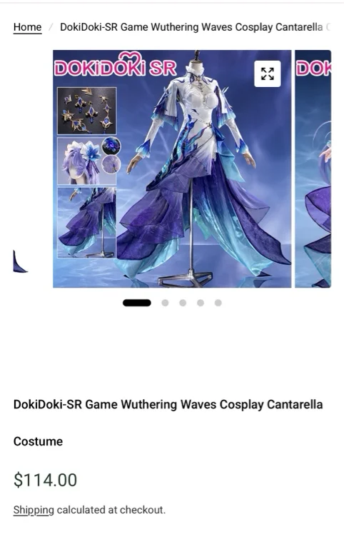 Cantarella Wuwa cosplay 