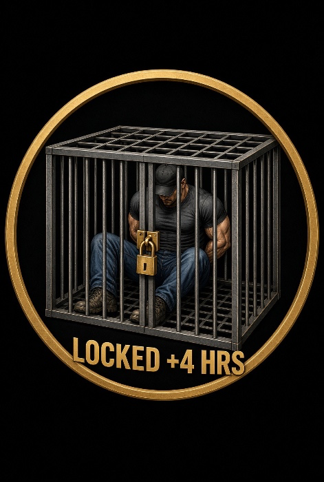 Zack caged (4 hours)
