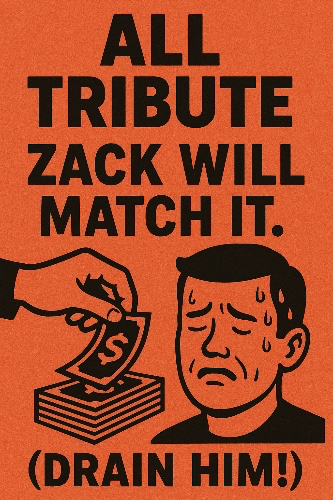 Zack match’s your 💰