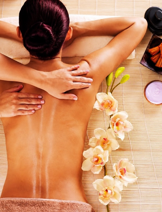 Massage after a ride...