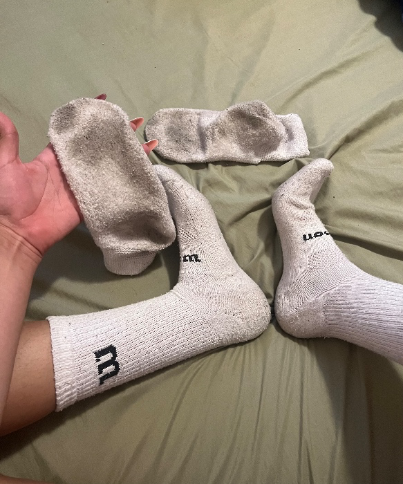 More pairs of socks to get dirty