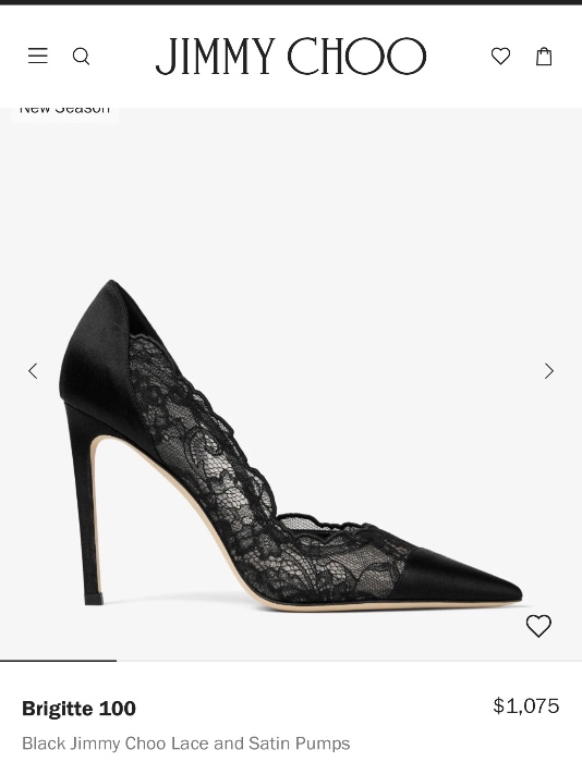 Lace pumps 