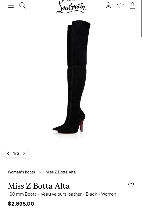 Miss z red bottoms 
