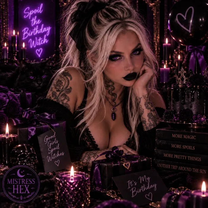 🖤 Spoil the Birthday Witch