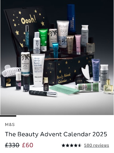 M&S Beauty Advent 