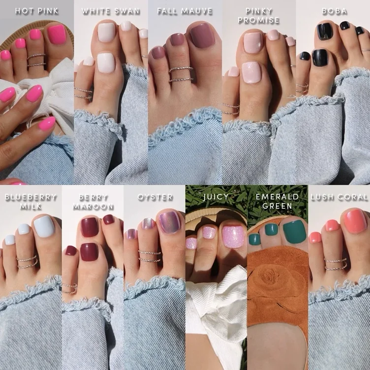 Pick my Pedicure Color! (Solid)