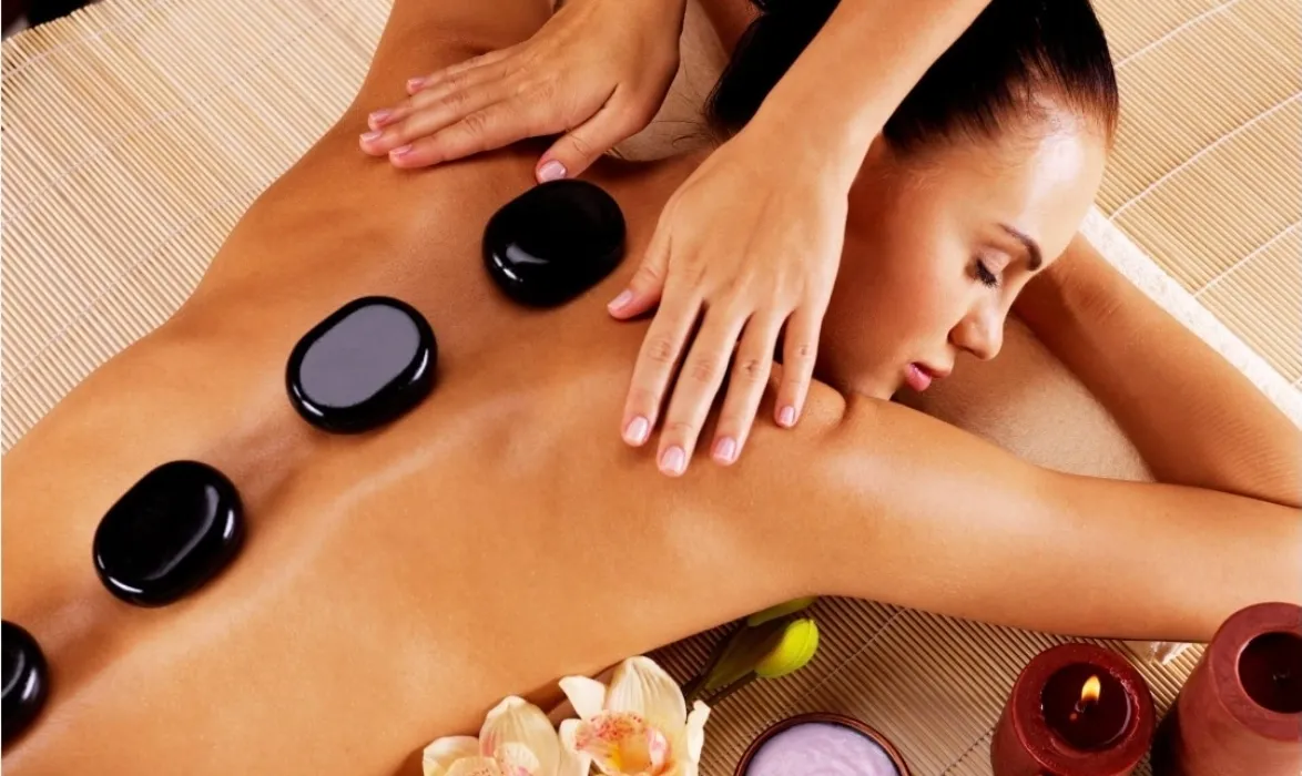 Hot stone massage