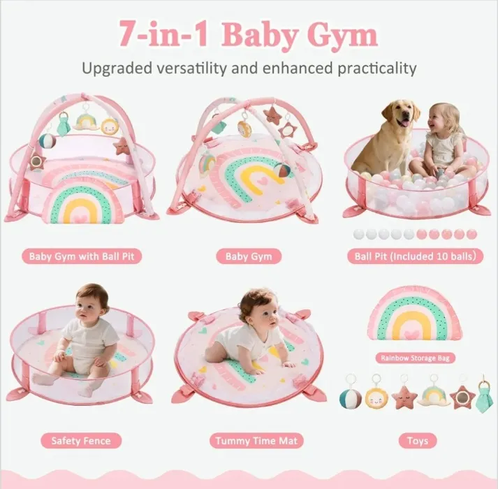 7 in 1 baby gym 