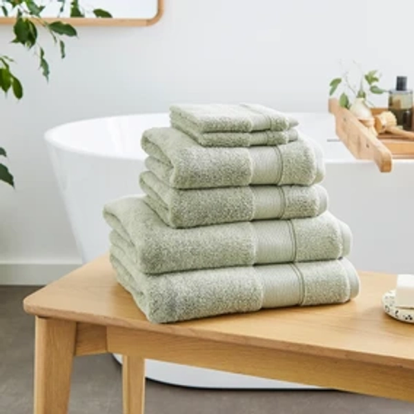 Ultra Soft 100% Cotton 6 Piece Towel Bale