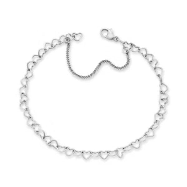 Light Connected Hearts Charm Bracelet