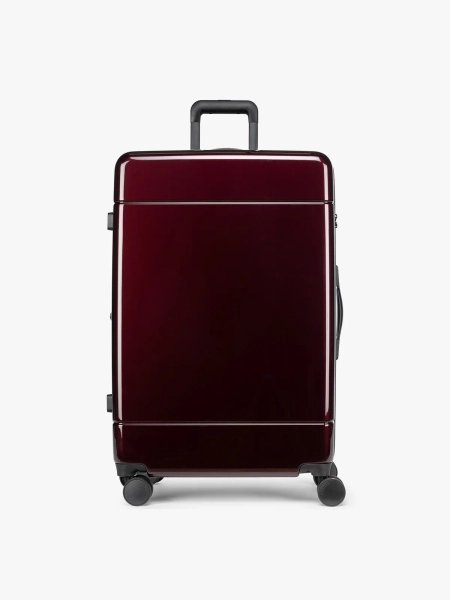 Hue Large Luggage- GLAZED DARK CHERRY
