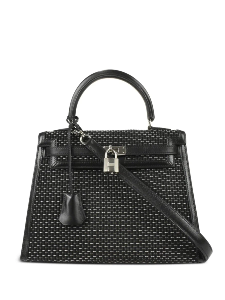 Hermès Pre-Owned 1999 Kelly Sellier 25 two-way handbag - Black