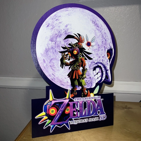 The Legend of Zelda: Majora's Mask 3D Nintendo 3DS Standee Counter Display