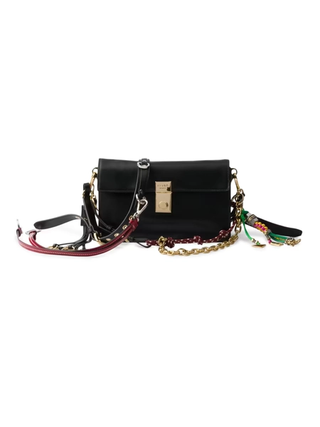Prada Prada Soft Sound Small Leather Shoulder Bag | Saks Fifth Avenue