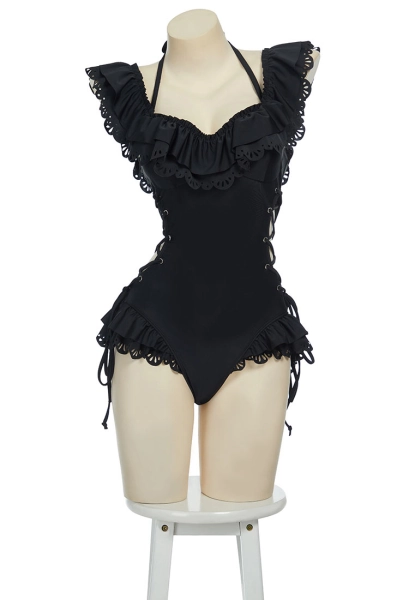 Goth Victorian Swimsuit (size M)