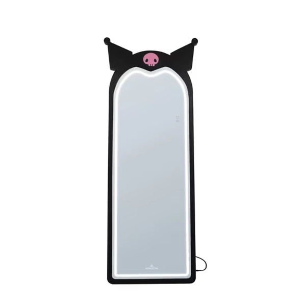 Impressions Vanity Kuromi Arch RGB Full Length Mirror, App Control, LED Lights, Stand and Wall Mount