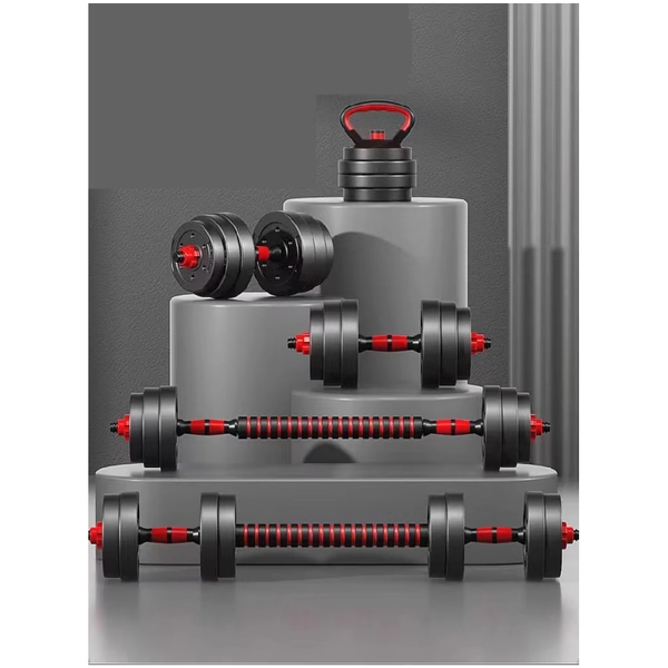 Weights Set Orion, 30 kg, black and red