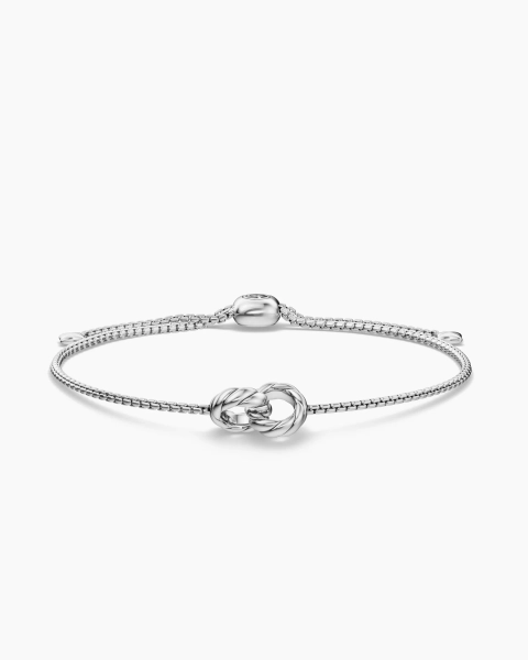 Sculpted Cable Chain Bracelet in Sterling Silver, 8mm
