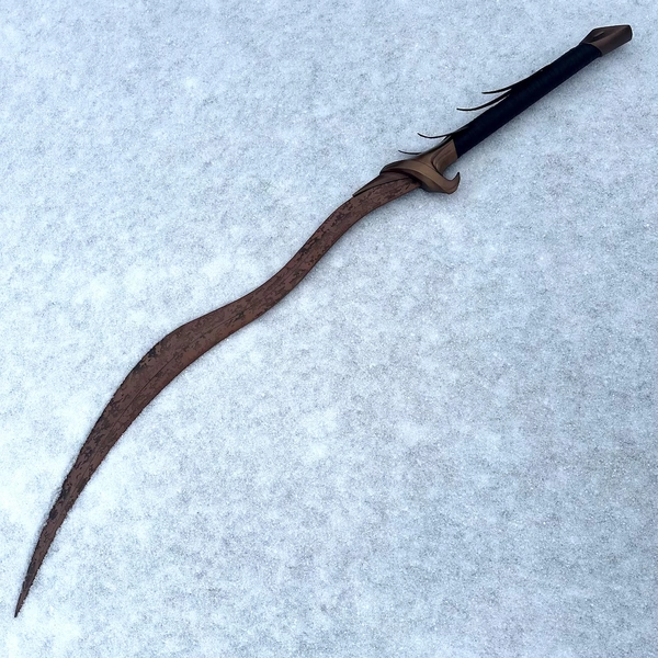 Bloodhound's Fang Metal Elden Ring Fantasy Cosplay Sword Video Game Weapon Dull 34" Length - Etsy