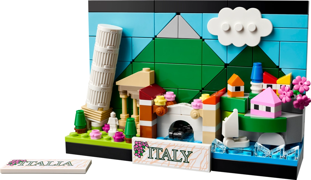 Lego Postcard Italy