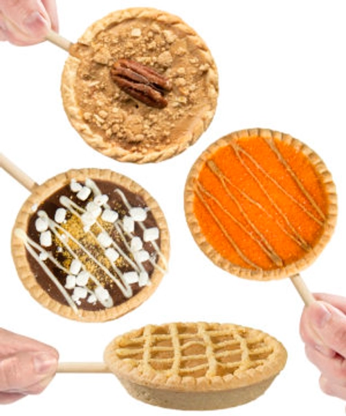 Pie Lollipops: Dessert delights on a stick.