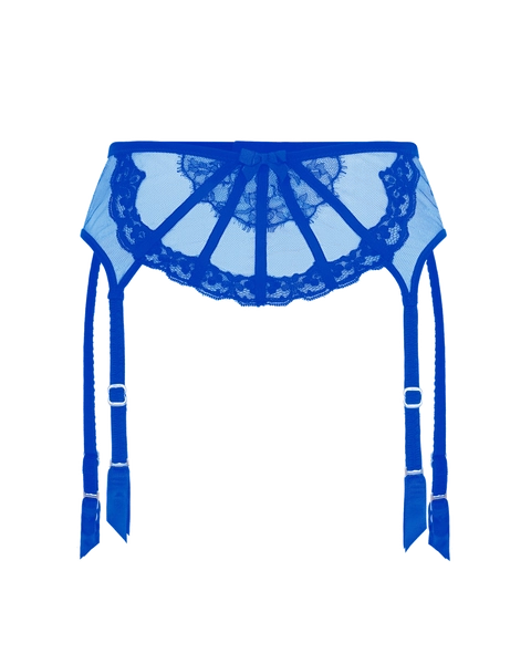 Mariann Suspender in Cobalt | By Agent Provocateur