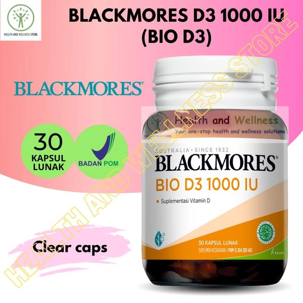 BLACKMORES BIO D3 1000 IU 30 TABLET 