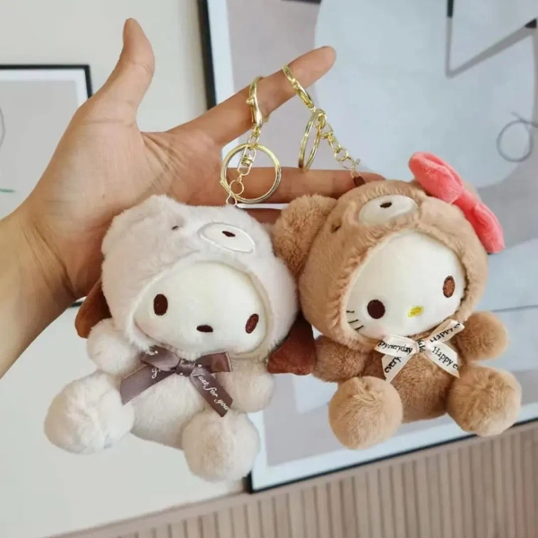 Sanrio Kawaii Plush Keychain • Cinnamoroll, My Melody, Hello Kitty, Pochacco Bear Keyring • Cute Bag Charm • Kawaii Gift • Plush Keychain - Etsy Australia