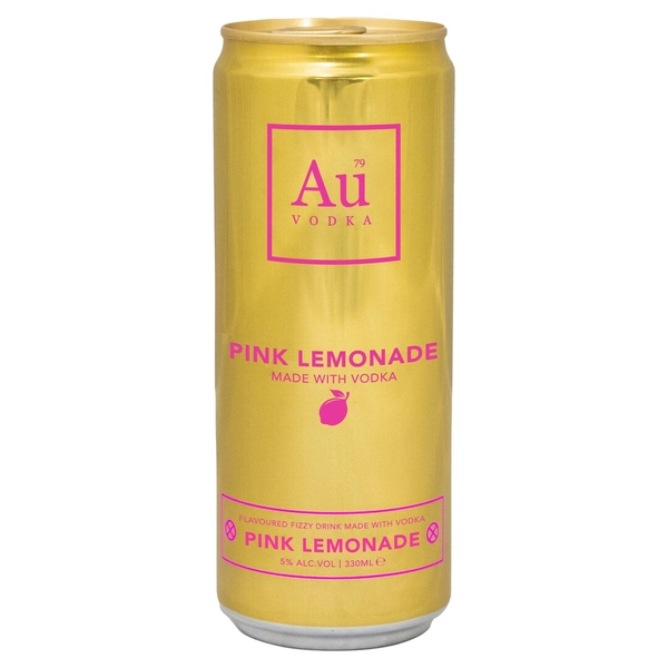 Au Vodka Pink Lemonade 330ml 