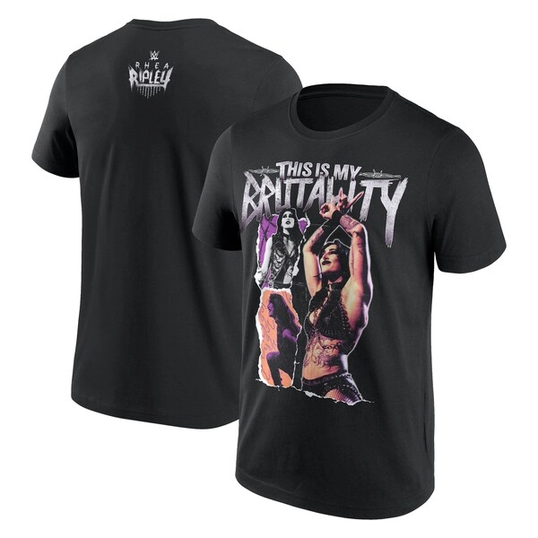 WWE Rhea Ripley Ripley Brutality Graphic T-Shirt - Mens