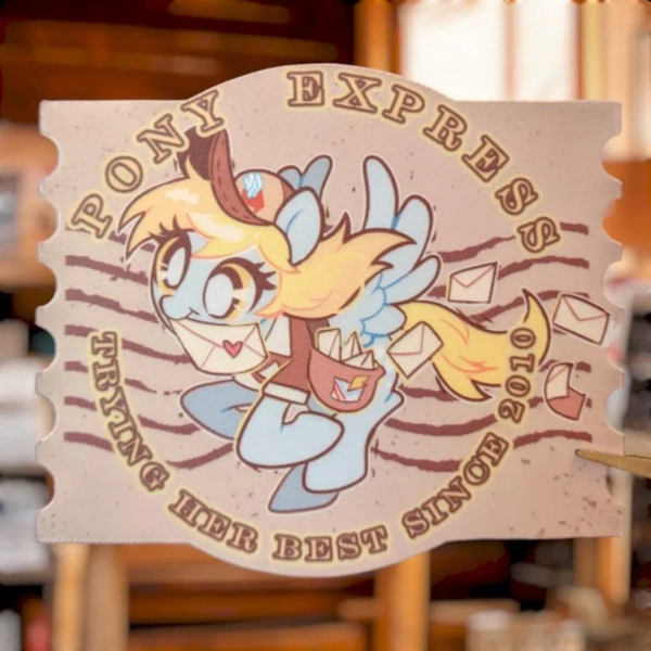 Pony Express Vinyl Sticker - 2.5 Inch Wide - Etsy