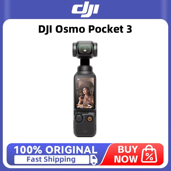 Cámara DJI Osmo Pocket 3 Vlogging CMOS de 1 pulgada y 4K/120fps estabilización mecánica de cardán de 3 ejes Original en Stock - AliExpress 