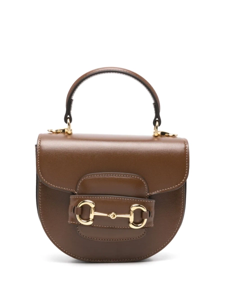 Gucci mini 1955 Horsebit tote bag - Brown