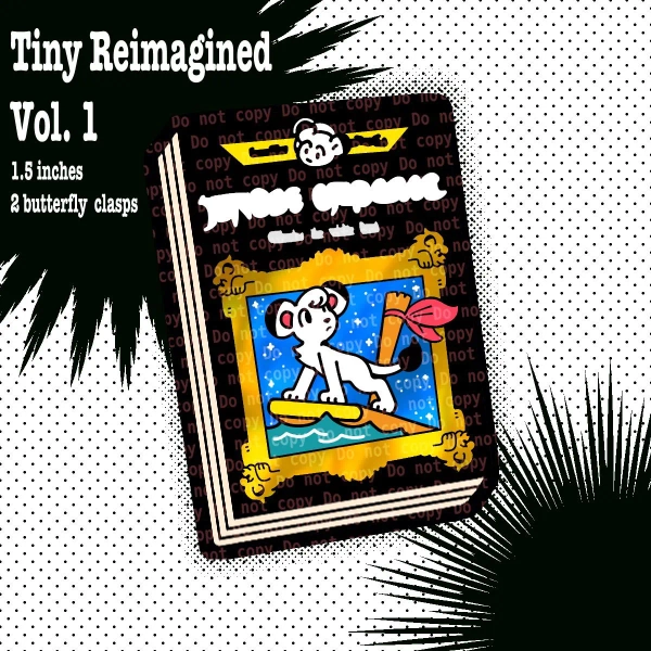 Kimba Jungle Emperor Leo Manga Enamel Pin