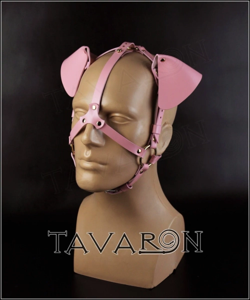 Leather Dog Mask, Leather Pup Hood, Pet Play Mask - Etsy Australia