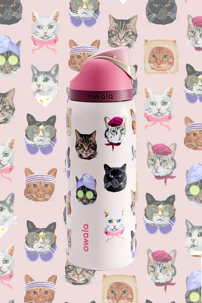 Owala UO Exclusive Catowala FreeSipยฎ 0.9L / 32oz Water Bottle