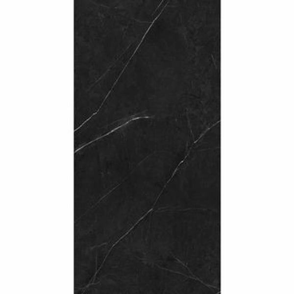 Trepanel Aqua Luxe® Black Marble Effect Embossed Satin SPC Wall Panel | Walls and Floors